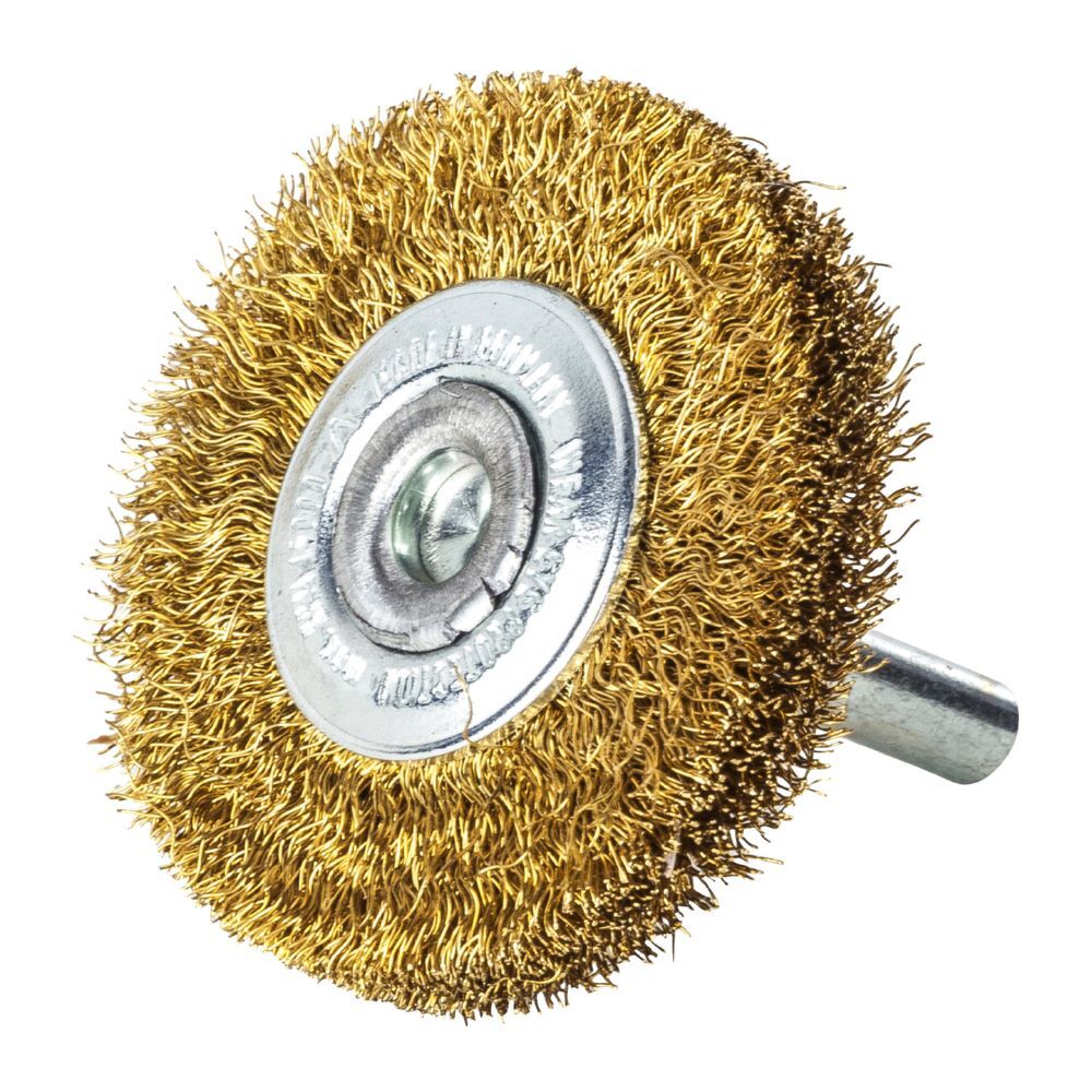 Produktbild Milwaukee Rundbürste für Geradschleifer gewellt Messing 70 x 12 x 0,2 mm