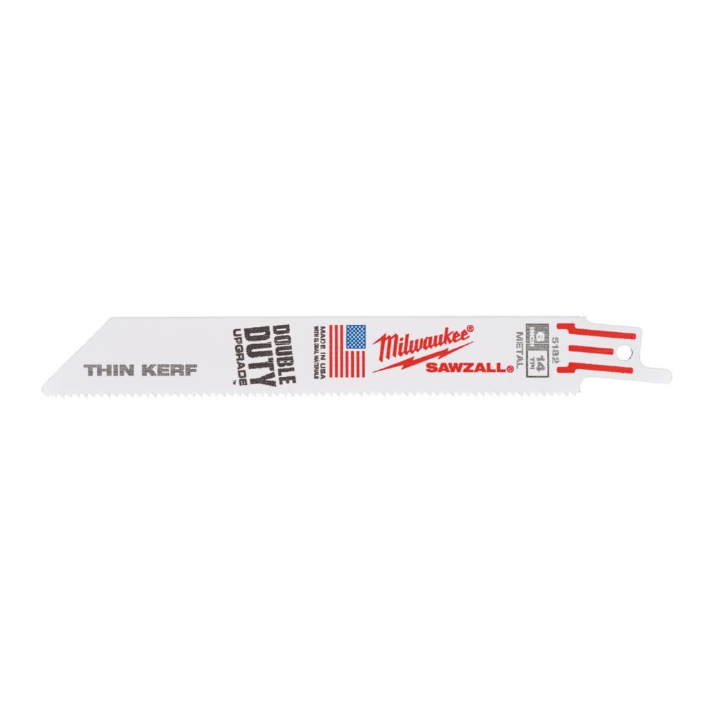 Milwaukee Säbelsägeblatt Metall 150 x 1,8 mm Pack mit 50 Stück Produktbild Milwaukee Säbelsägeblatt Metall 150 x 1,8 mm Pack mit 50 Stück