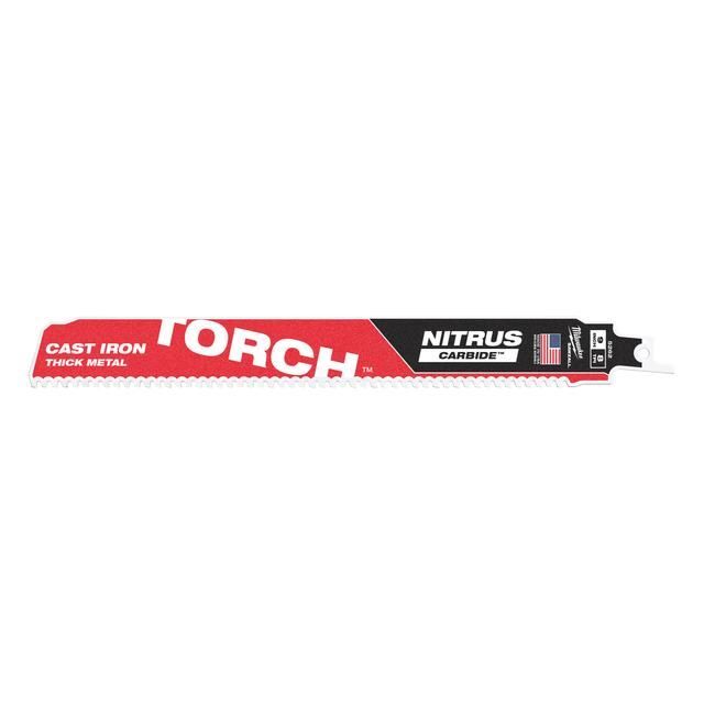 Produktbild Milwaukee Säbelsägeblatt Metall THE TORCH NITRUS HM-bestückt 230 x 3,2 mm 8 TPI