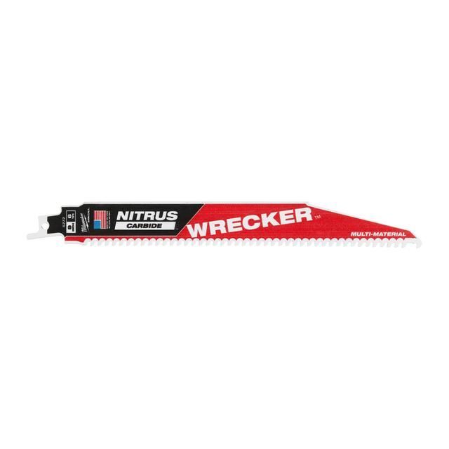 Produktbild Milwaukee Säbelsägeblatt THE WRECKER NITRUS HM-bestückt 230 x 4,2 mm 6 TPI