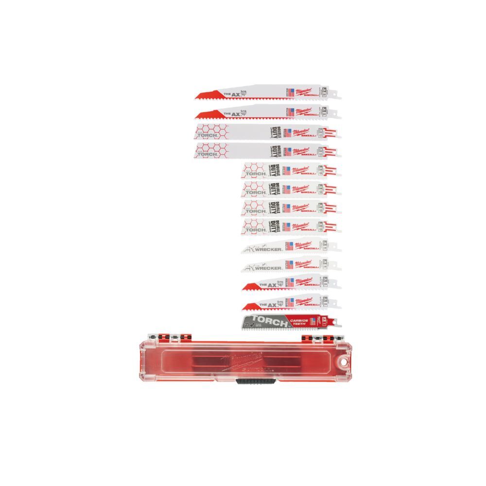 Milwaukee Säbelsägeblattset 13 Teile Produktbild Milwaukee Säbelsägeblattset 13 Teile