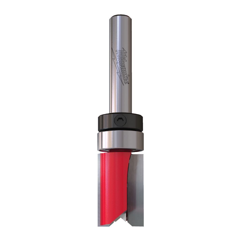 Produktbild Milwaukee Schablonen-Nutfräser 1/4 Zoll Schaft 12,7 x 57,2 mm