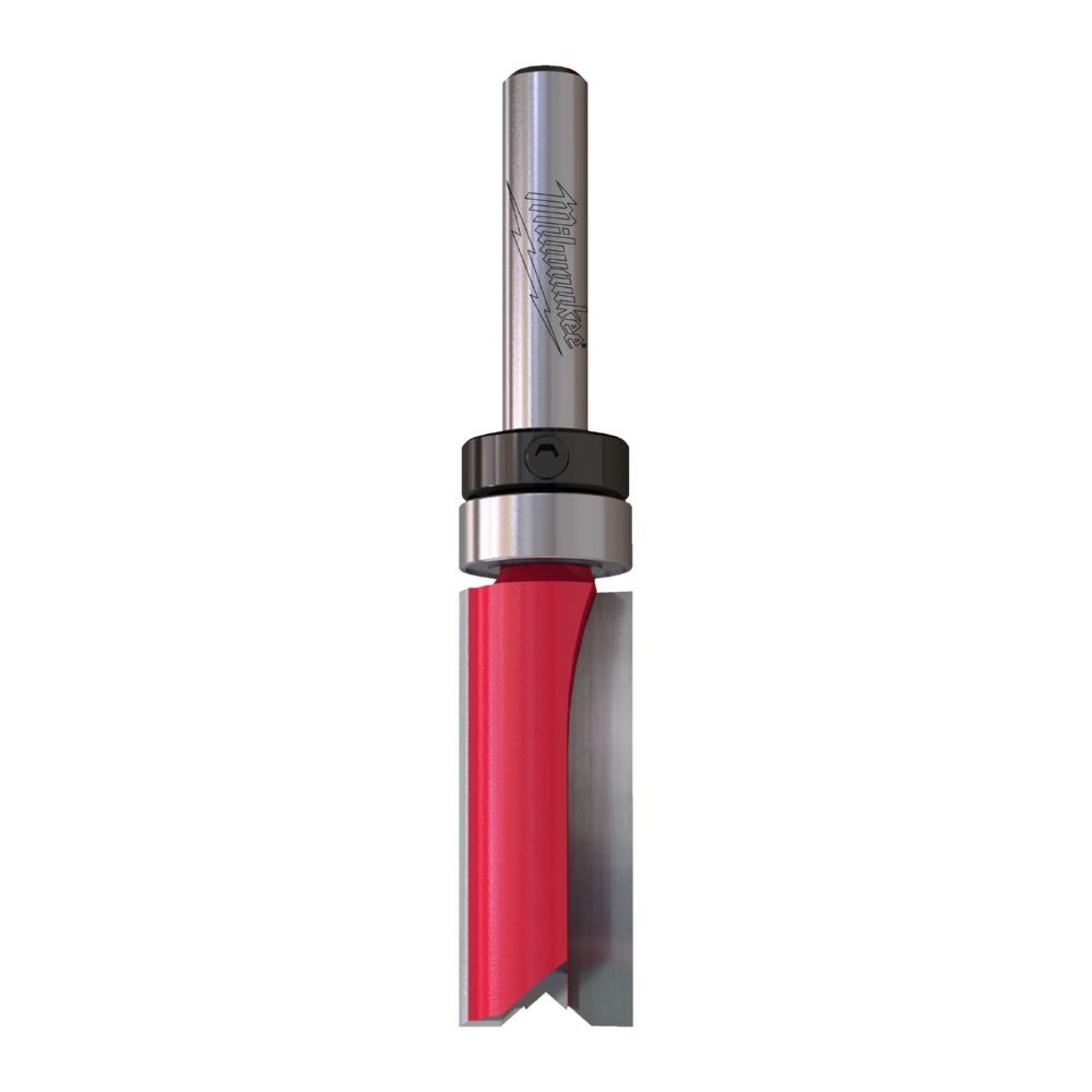 Produktbild Milwaukee Schablonen-Nutfräser 1/4 Zoll Schaft 12,7 x 70 mm
