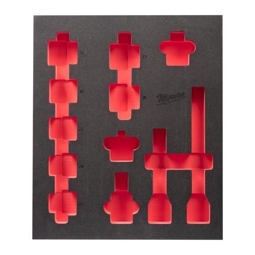 Produktbild Schaumstoffeinlage 3/3 für SHOCKWAVE 3/4 Zoll Schlagnüsse Werkstattwagen 78 cm bild 2