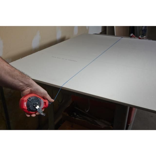 Produktbild Schlagschnur mit roter Kreide 30 m  Schnurlänge, feine Linie bild 3