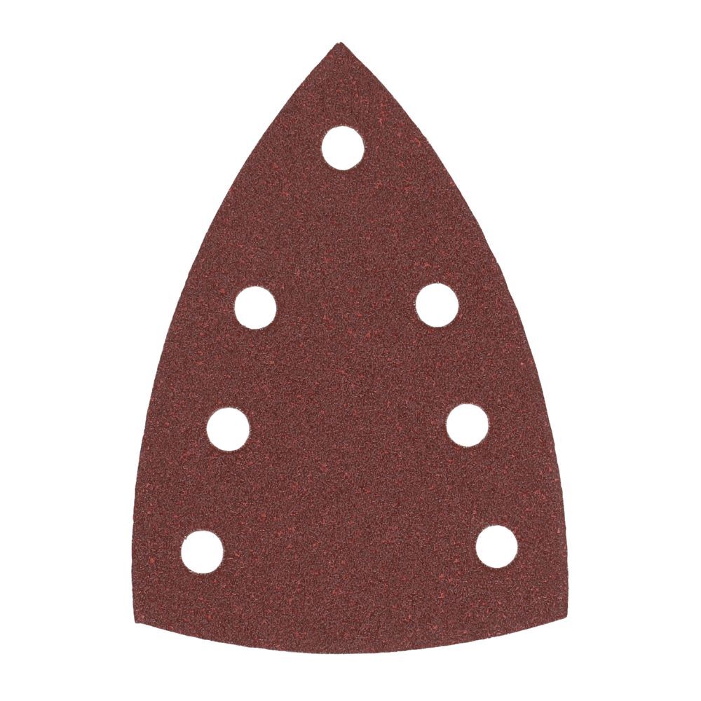 Milwaukee Elektrowerkzeuge Schleifblätter für Deltaschleifer 100 x 147 mm K80 7 Loch Produktbild Milwaukee Elektrowerkzeuge Schleifblätter für Deltaschleifer 100 x 147 mm K80 7 Loch