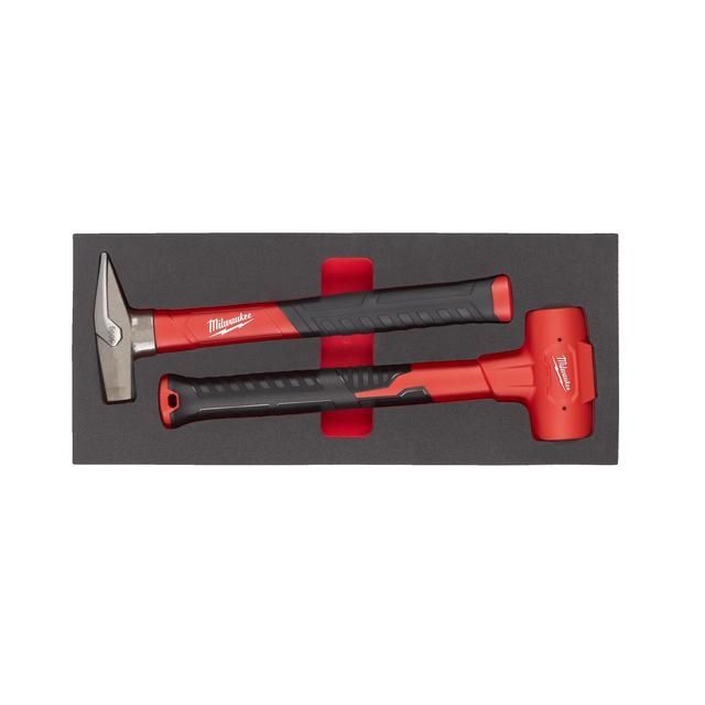 Produktbild Milwaukee Schlosser Schonhammer Einlage 2 Teile Einlage für Werkstattwagen 78 cm