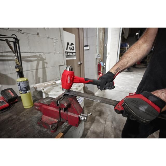 Produktbild Schlosserhammer, rückschlagfrei, englische Form 900 g bild 3