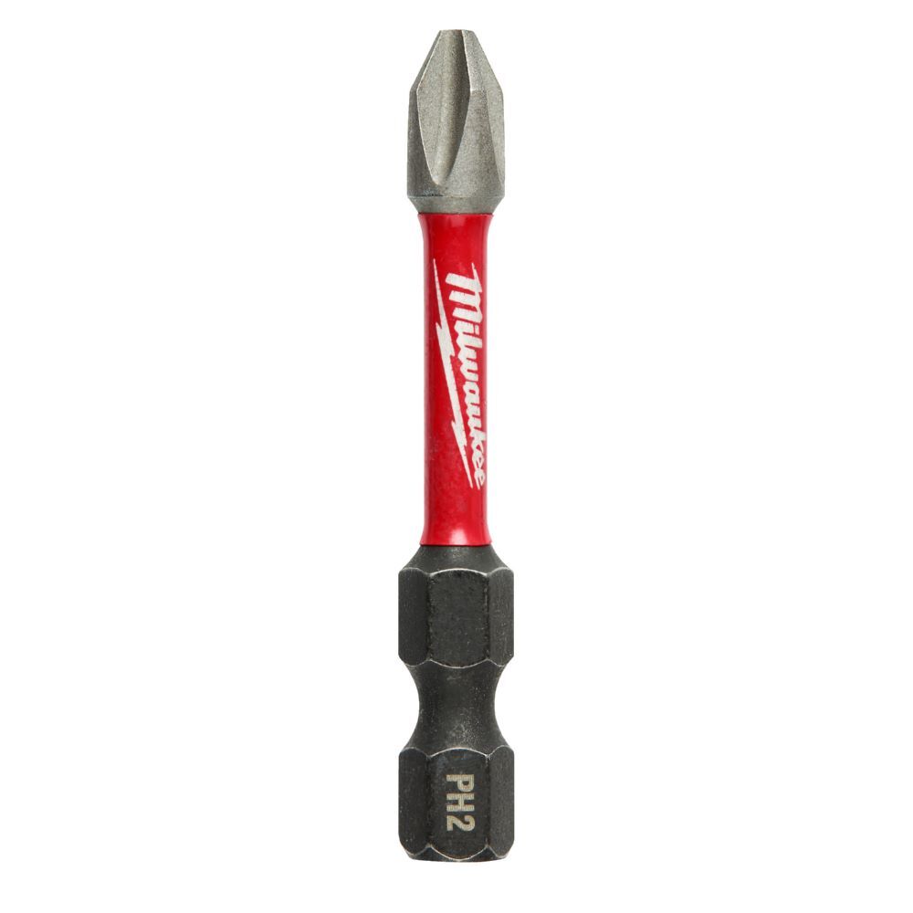 Milwaukee Schrauberbit Shockwave PH2 50 mm 10er Pack Produktbild Milwaukee Schrauberbit Shockwave PH2 50 mm 10er Pack