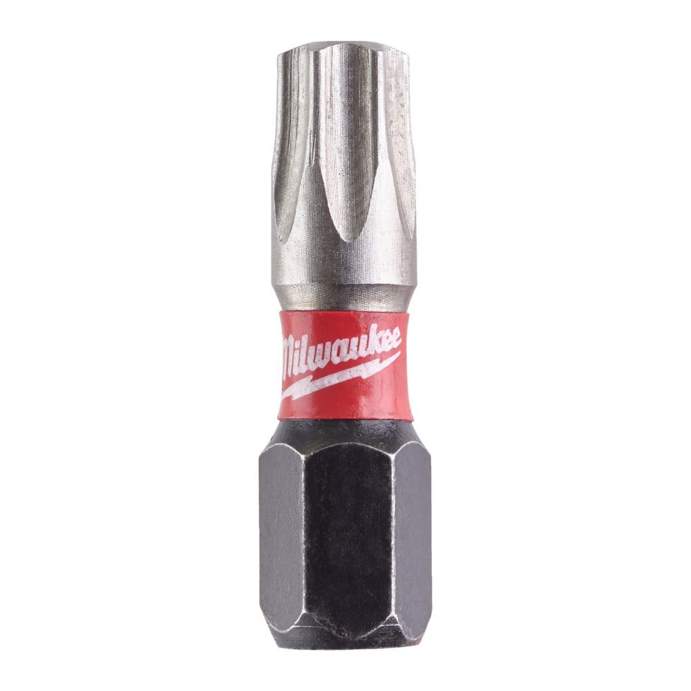 Milwaukee Elektrowerkzeuge Schrauberbit SHOCKWAVE 25er Pack TX30 25 mm Produktbild Milwaukee Elektrowerkzeuge Schrauberbit SHOCKWAVE 25er Pack TX30 25 mm