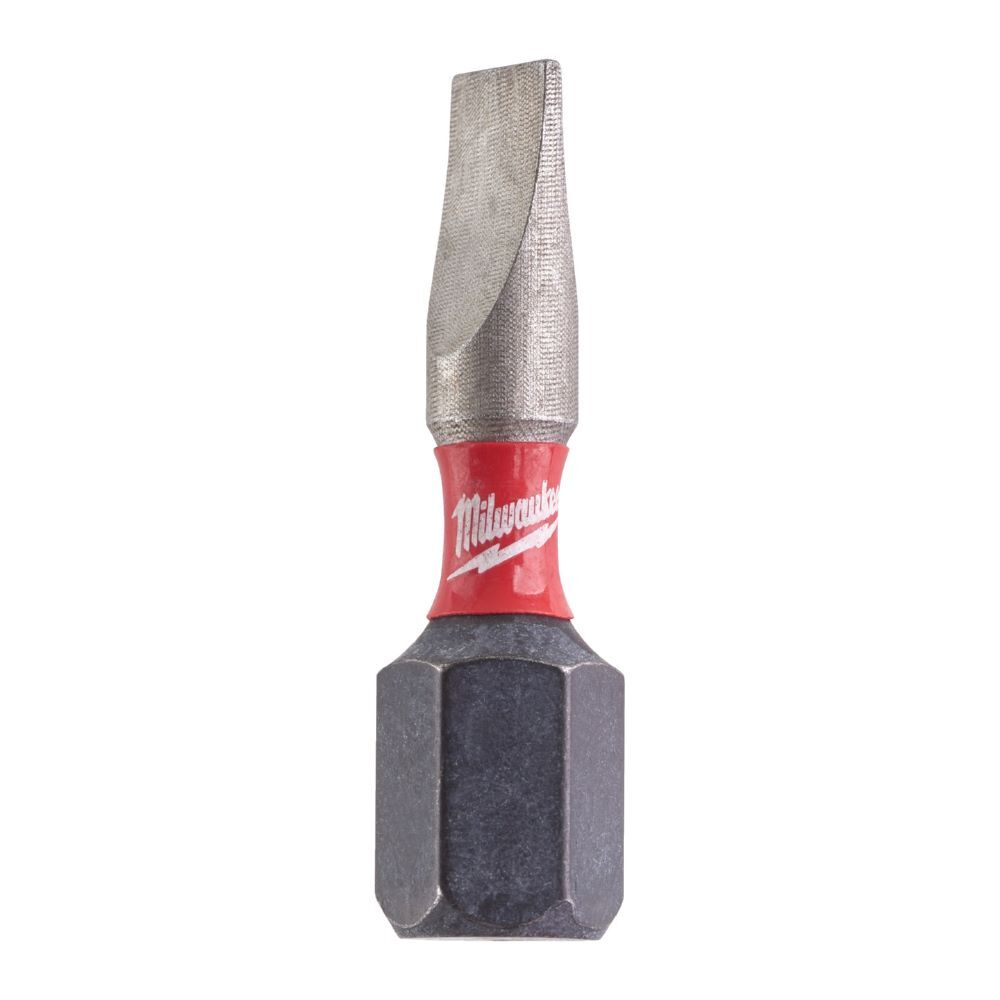 Milwaukee Schrauberbit Shockwave SL 0,6 x 4,5 x 25 mm Produktbild Milwaukee Schrauberbit Shockwave SL 0,6 x 4,5 x 25 mm