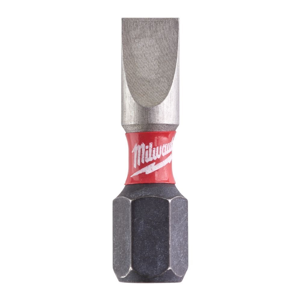 Milwaukee Schrauberbit Shockwave SL 0,8 x 5,5 x 25 mm Produktbild Milwaukee Schrauberbit Shockwave SL 0,8 x 5,5 x 25 mm