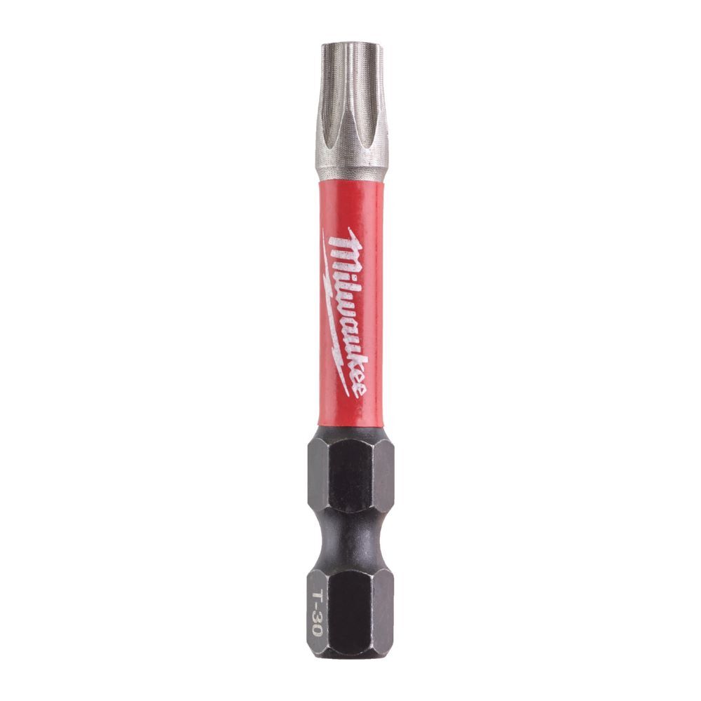 Milwaukee Elektrowerkzeuge Schrauberbit SHOCKWAVE 10er Pack TX30 Gesamtlänge 50 mm Produktbild Milwaukee Elektrowerkzeuge Schrauberbit SHOCKWAVE 10er Pack TX30 Gesamtlänge 50 mm