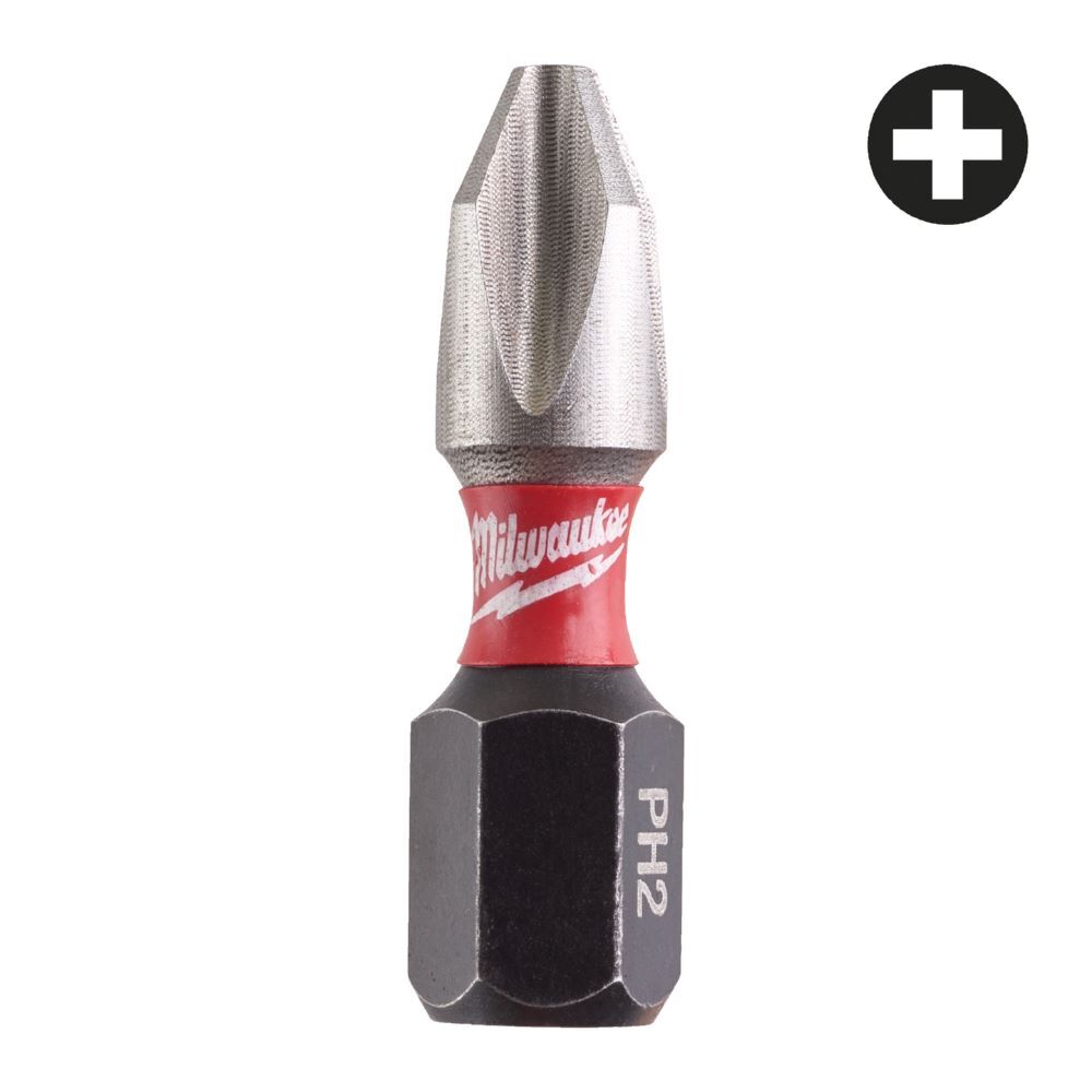 Produktbild Milwaukee Schrauberbit SHOCKWAVE 10er Pack PZ1 / 50 mm