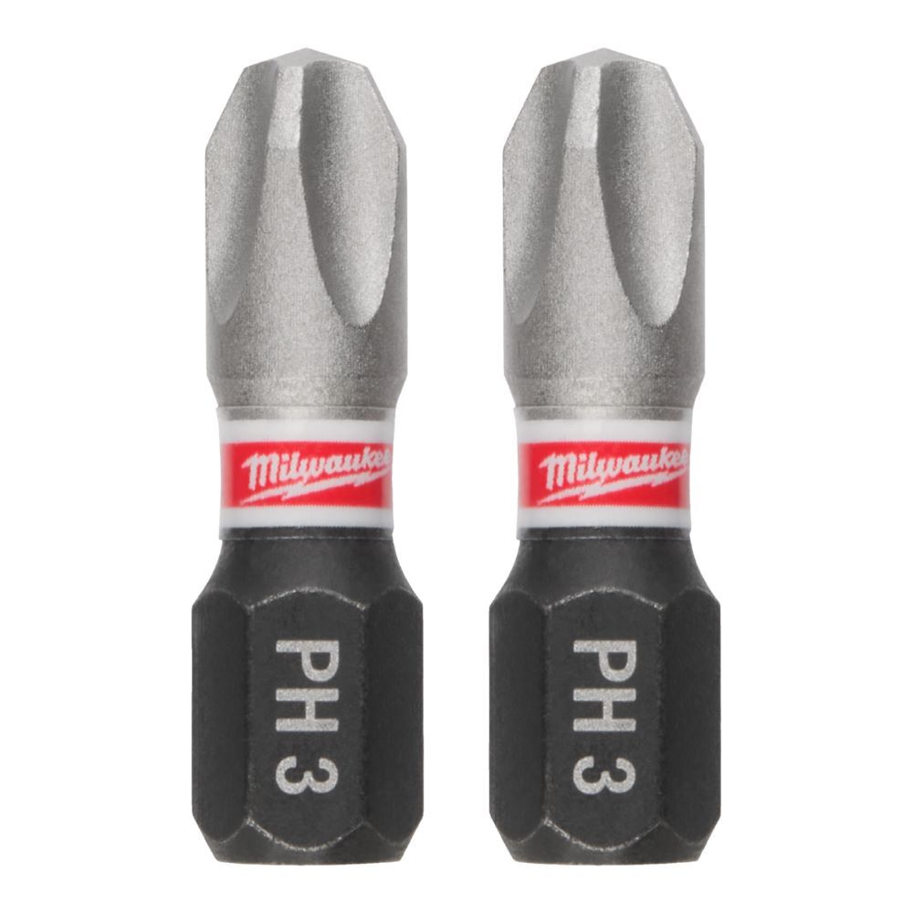 Produktbild Milwaukee Schrauberbit SHOCKWAVE PH3 / 25 mm