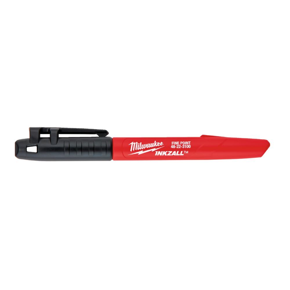 Milwaukee feiner Permanentmarker 1,0 mm schwarz INKZALL Produktbild Milwaukee feiner Permanentmarker 1,0 mm schwarz INKZALL