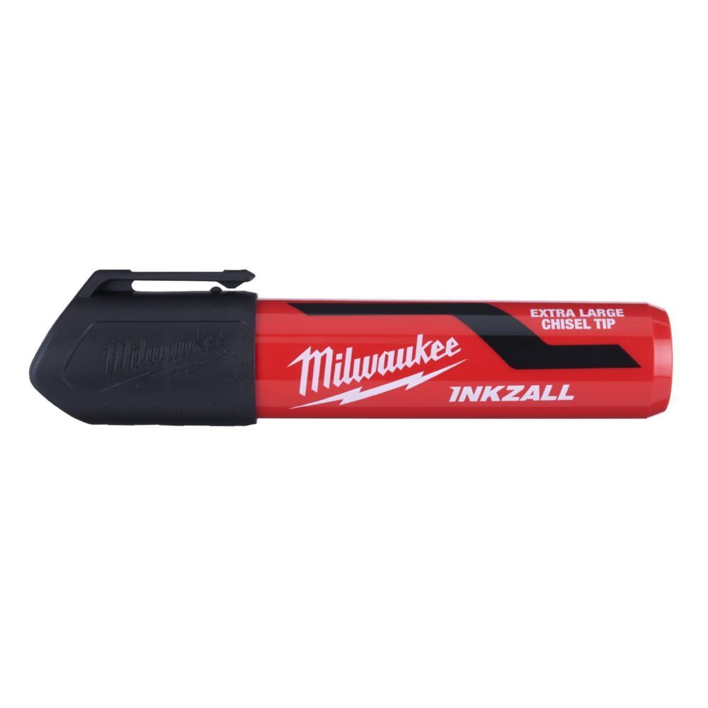 Milwaukee Permanentmarker Keilspitze 14,5 mm XL schwarz INKZALL Produktbild Milwaukee Permanentmarker Keilspitze 14,5 mm XL schwarz INKZALL