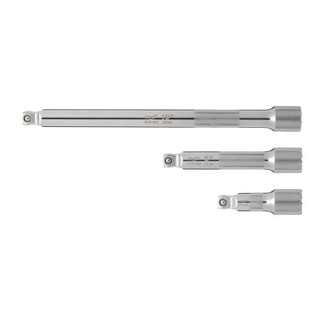 Produktbild Milwaukee 1/2 Zoll Schwenk Verlängerung Set 3 teilig
