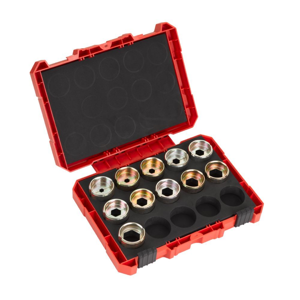 Milwaukee Presseinsatz hydraulisches Akku Presswerkzeug R13CU11 teiliges Set 16 bis 300 mm Produktbild Milwaukee Presseinsatz hydraulisches Akku Presswerkzeug R13CU11 teiliges Set 16 bis 300 mm