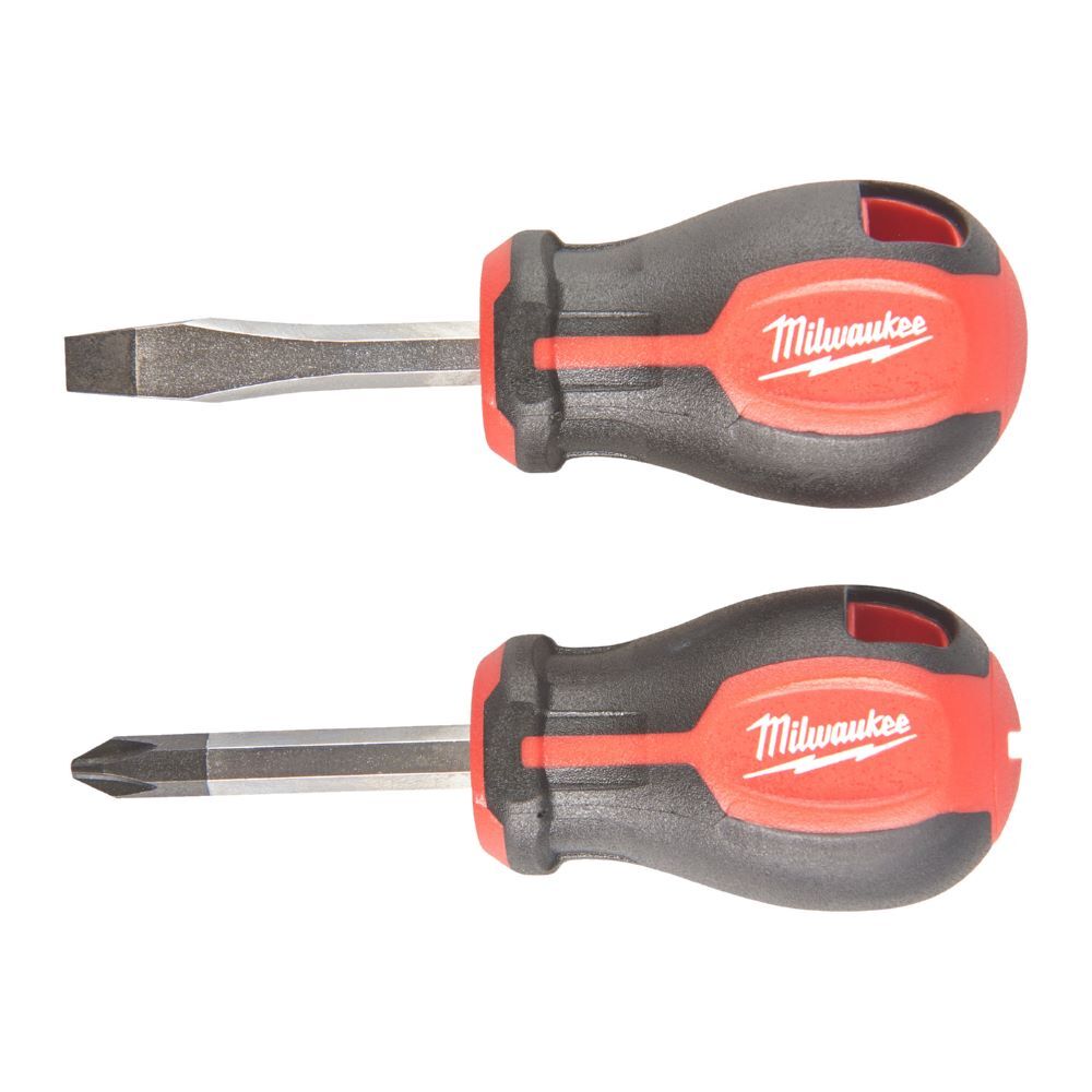 Milwaukee Schraubendreher Tri-Lobe Set Stubby Set PZ/SL 2 Teile Produktbild Milwaukee Schraubendreher Tri-Lobe Set Stubby Set PZ/SL 2 Teile
