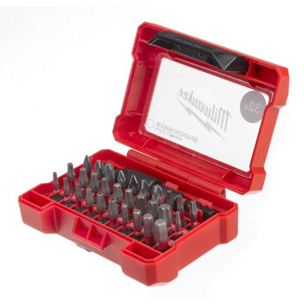 Milwaukee Werkzeugset SHOCKWAVE Set Compact 32 Teile Produktbild Milwaukee Werkzeugset SHOCKWAVE Set Compact 32 Teile