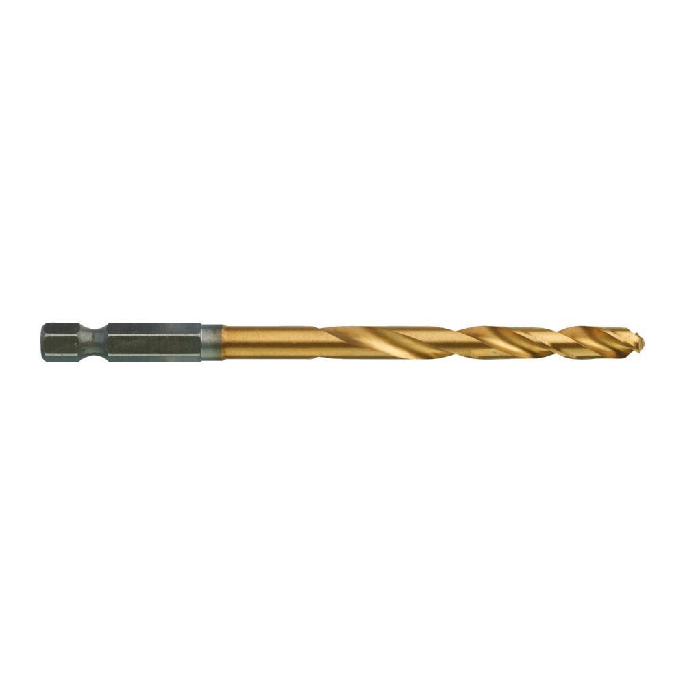 Milwaukee 6,0 x 105 mm SHOCKWAVE Metallbohrer HSS-G RED HEX Titan 1/4" 10er Pack Produktbild Milwaukee 6,0 x 105 mm SHOCKWAVE Metallbohrer HSS-G RED HEX Titan 1/4" 10er Pack