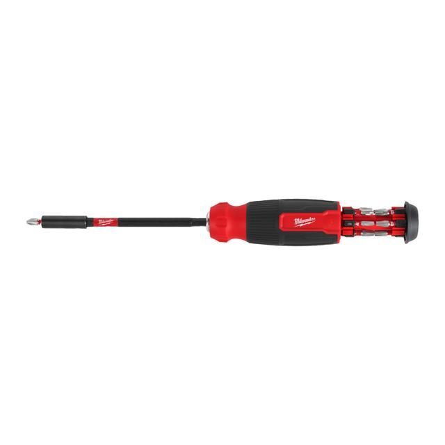 Produktbild Milwaukee Shockwave Multi-Bit Schraubendreher 14 in 1 mit 13 Bits PH/PZ/TX/SL/HEX
