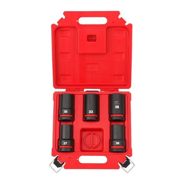 Produktbild Milwaukee SHOCKWAVE Schlagnuss 1 Zoll lang 5-teiliges Set