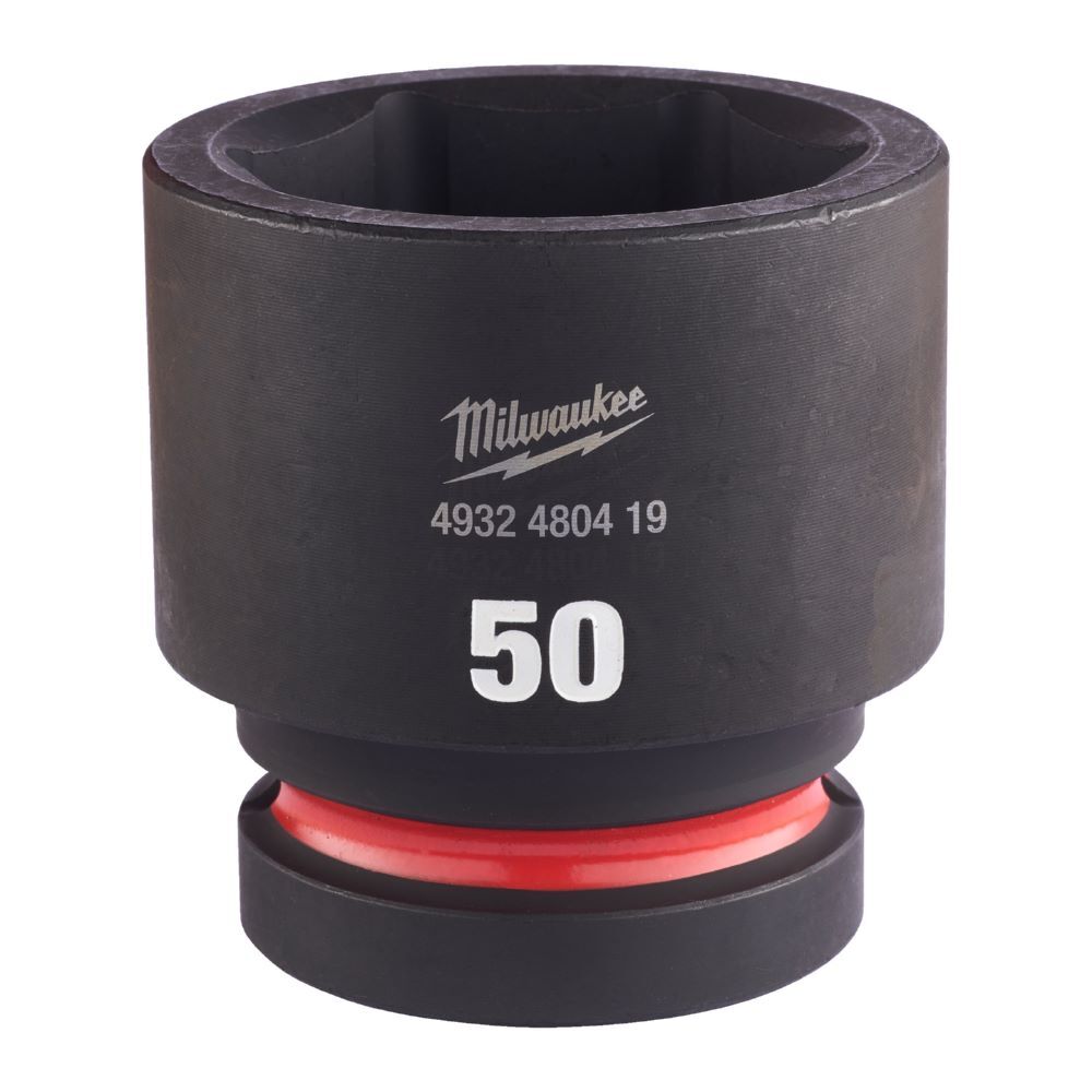 Milwaukee SHOCKWAVE Schlagnuss 1 Zoll kurz Schlüsselweite 50mm Produktbild Milwaukee SHOCKWAVE Schlagnuss 1 Zoll kurz Schlüsselweite 50mm