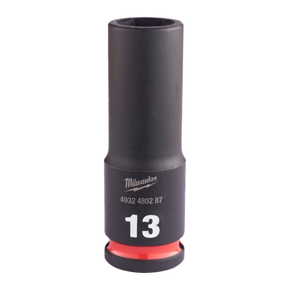 Milwaukee SHOCKWAVE Schlagnuss 3/8 Zoll lang Schlüsselweite 13mm Produktbild Milwaukee SHOCKWAVE Schlagnuss 3/8 Zoll lang Schlüsselweite 13mm