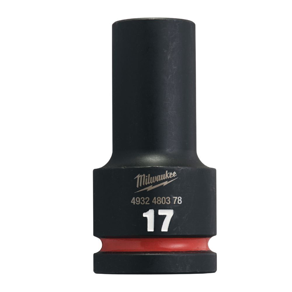 Milwaukee SHOCKWAVE Schlagnuss 3/4 Zoll lang Schlüsselweite 17mm Produktbild Milwaukee SHOCKWAVE Schlagnuss 3/4 Zoll lang Schlüsselweite 17mm