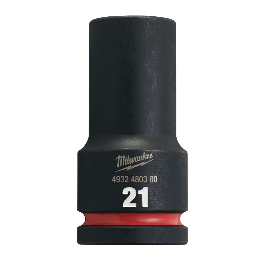 Milwaukee SHOCKWAVE Schlagnuss 3/4 Zoll lang Schlüsselweite 21mm Produktbild Milwaukee SHOCKWAVE Schlagnuss 3/4 Zoll lang Schlüsselweite 21mm