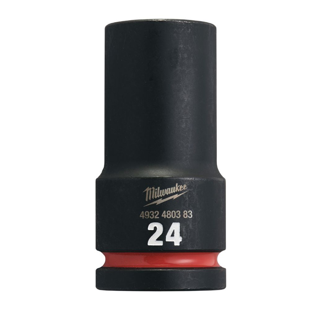 Milwaukee SHOCKWAVE Schlagnuss 3/4 Zoll lang Schlüsselweite 24mm Produktbild Milwaukee SHOCKWAVE Schlagnuss 3/4 Zoll lang Schlüsselweite 24mm