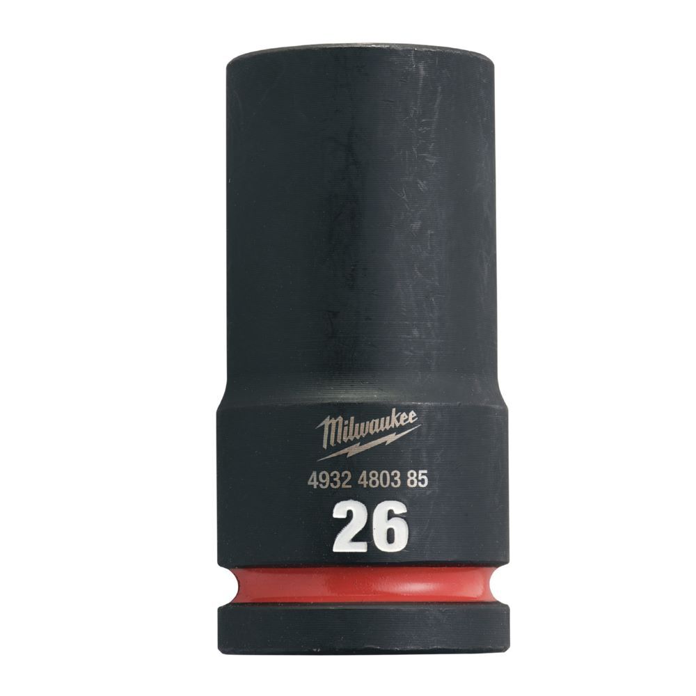 Milwaukee SHOCKWAVE Schlagnuss 3/4 Zoll lang Schlüsselweite 26mm Produktbild Milwaukee SHOCKWAVE Schlagnuss 3/4 Zoll lang Schlüsselweite 26mm