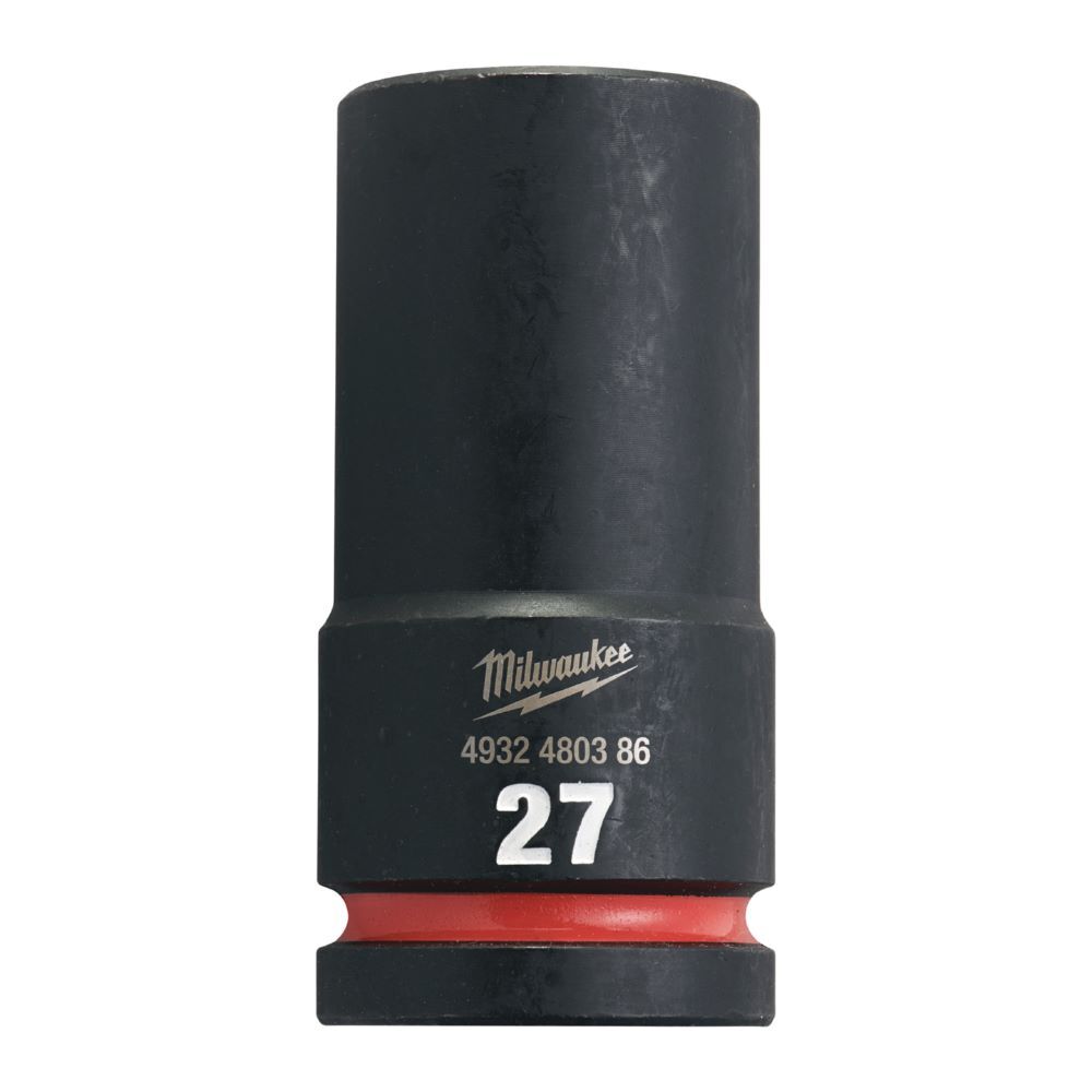 Milwaukee SHOCKWAVE Schlagnuss 3/4 Zoll lang Schlüsselweite 27mm Produktbild Milwaukee SHOCKWAVE Schlagnuss 3/4 Zoll lang Schlüsselweite 27mm