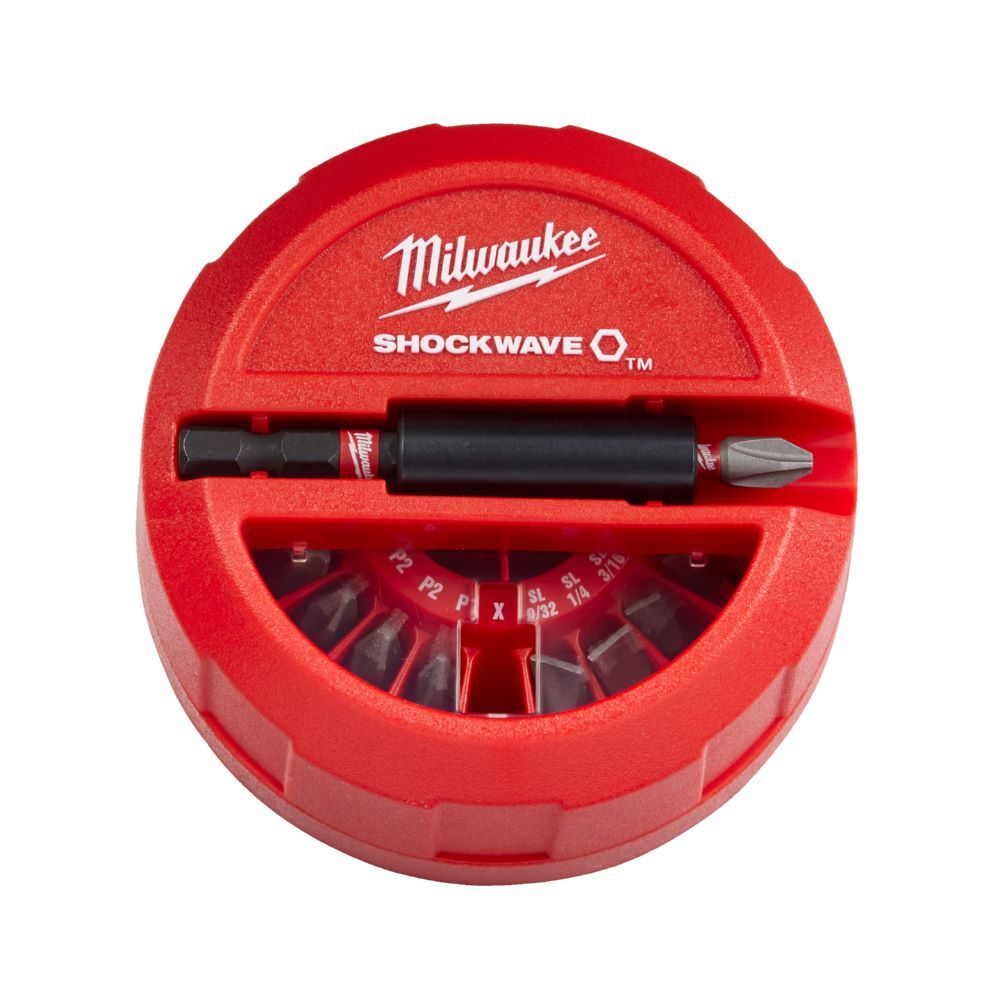Milwaukee Bitset Shockwave Puck Set 15-teilig Produktbild Milwaukee Bitset Shockwave Puck Set 15-teilig