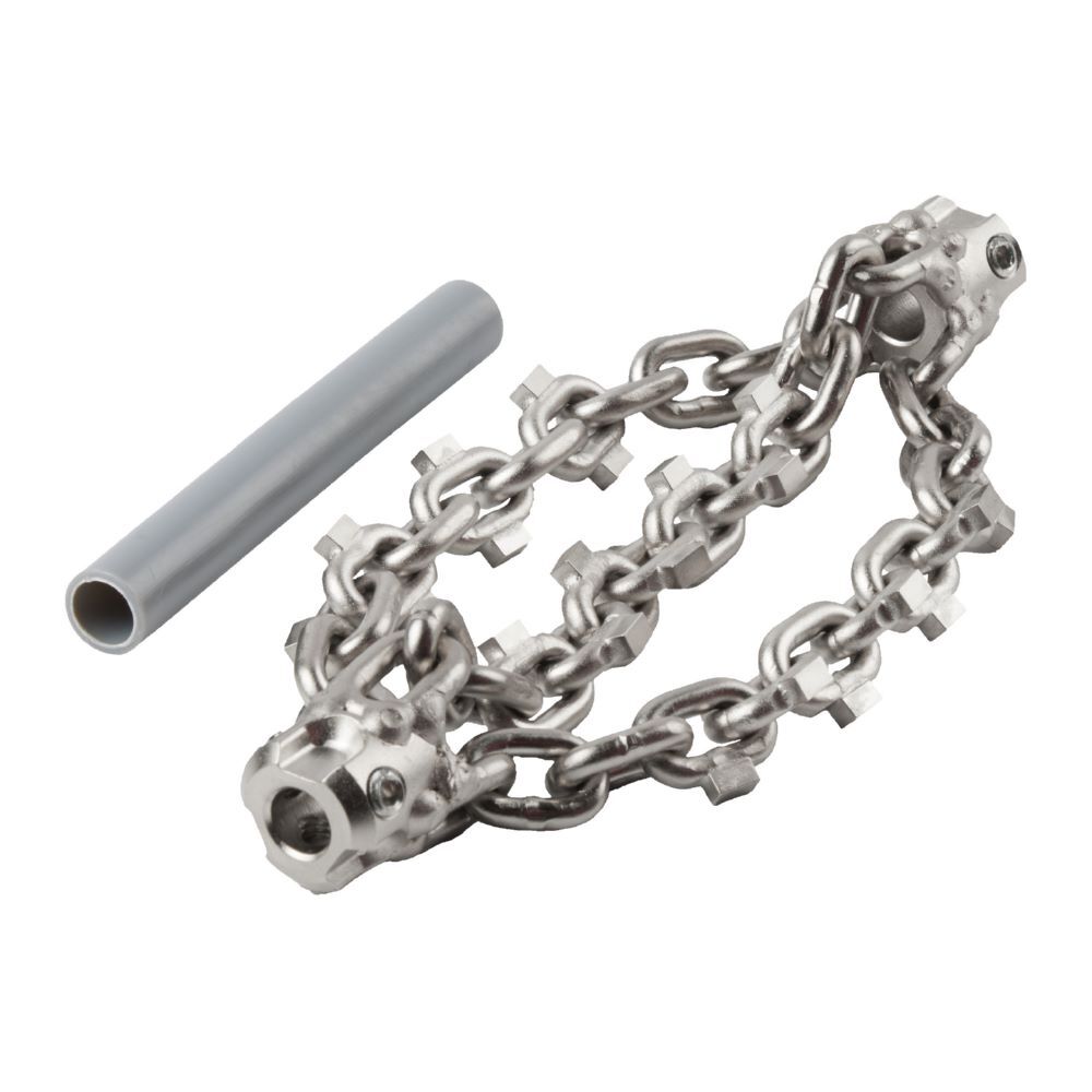 Milwaukee Elektrowerkzeuge Standardkette 110 mm 8 mm für M18 Hochgeschwindigkeitsrohrreiniger Produktbild Milwaukee Elektrowerkzeuge Standardkette 110 mm 8 mm für M18 Hochgeschwindigkeitsrohrreiniger