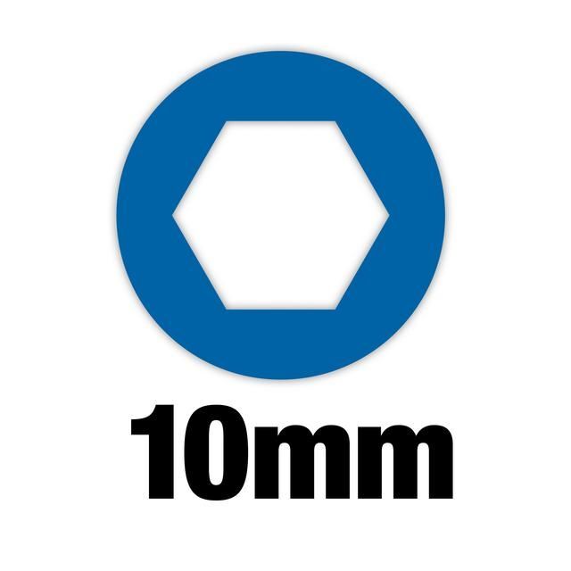 Produktbild Steckschlüssel mit Griff und Durchgangsloch Set 7-teilig bild 2