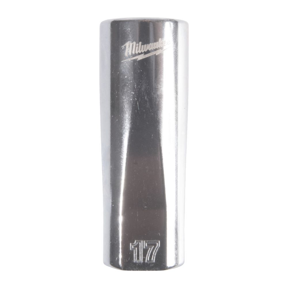 Produktbild Milwaukee Steckschlüsseleinsatz 3/8 Zoll 12-kant lang 17 mm