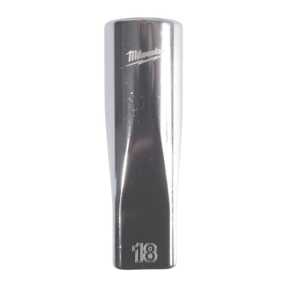 Produktbild Milwaukee Steckschlüsseleinsatz 1/2 Zoll 12-kant lang 18 mm