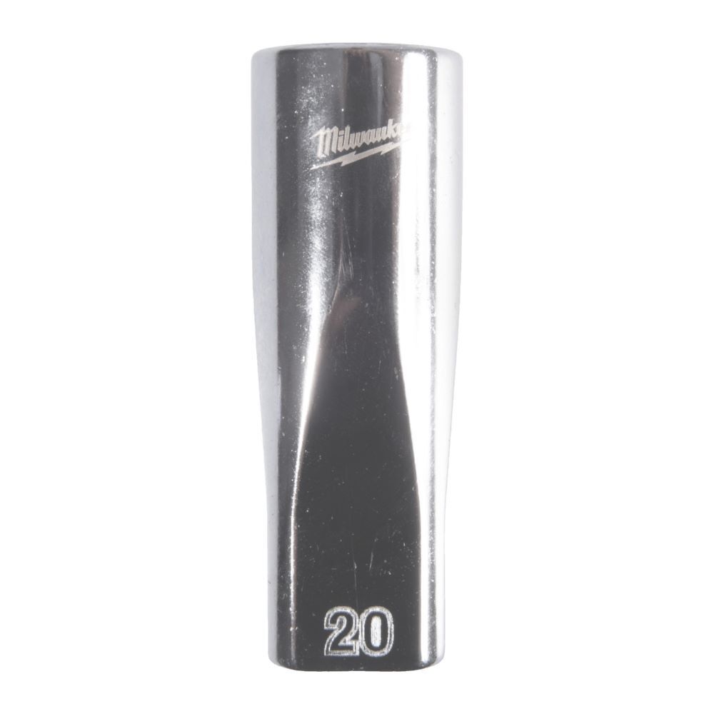 Produktbild Milwaukee Steckschlüsseleinsatz 1/2 Zoll 12-kant lang 20 mm