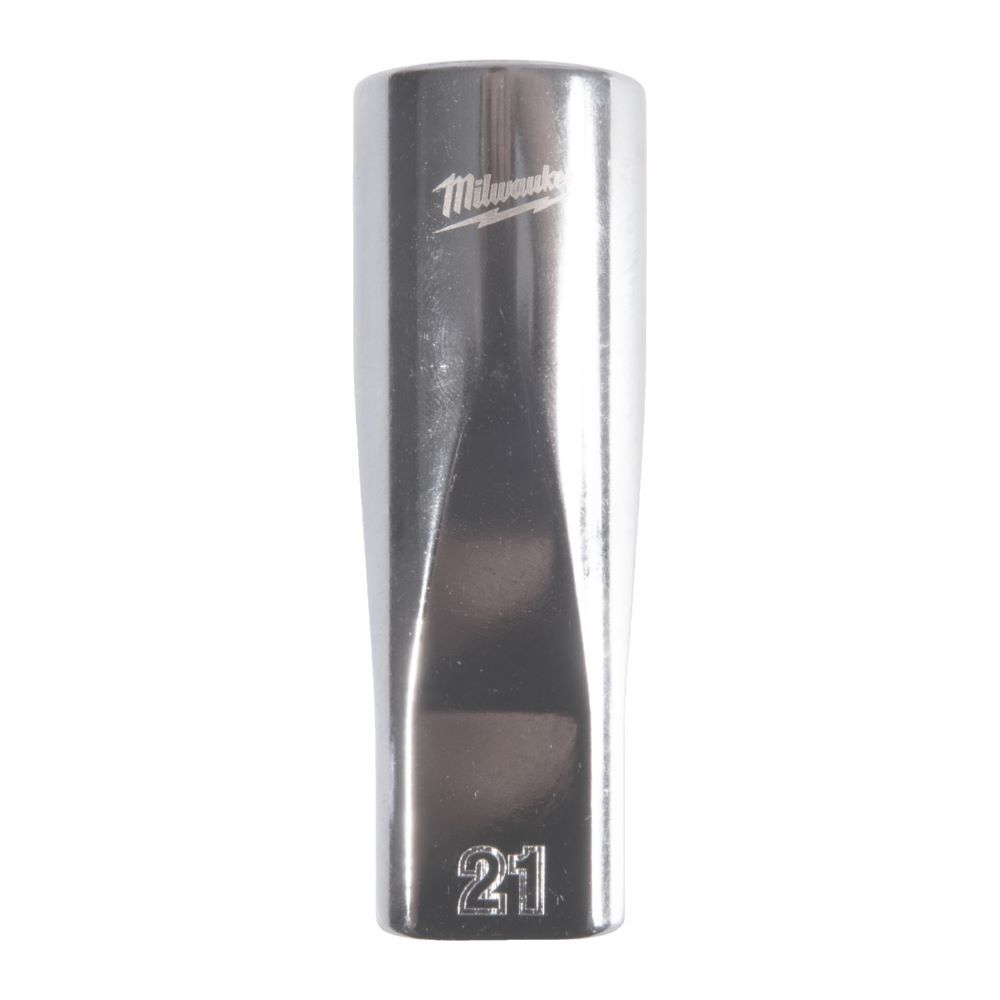 Produktbild Milwaukee Steckschlüsseleinsatz 1/2 Zoll 12-kant lang 21 mm