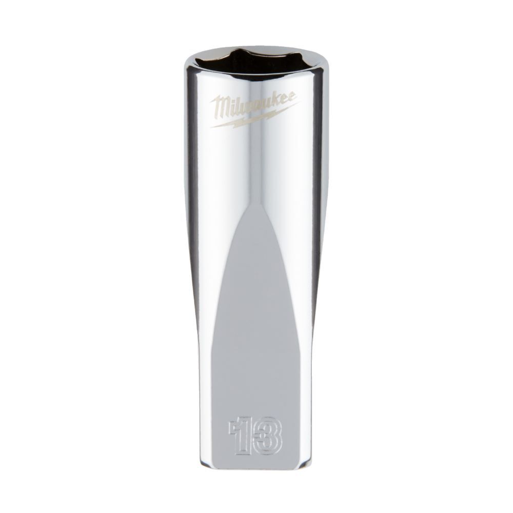 Milwaukee Steckschlüsseleinsatz 1/4 Zoll lang 13mm Produktbild Milwaukee Steckschlüsseleinsatz 1/4 Zoll lang 13mm
