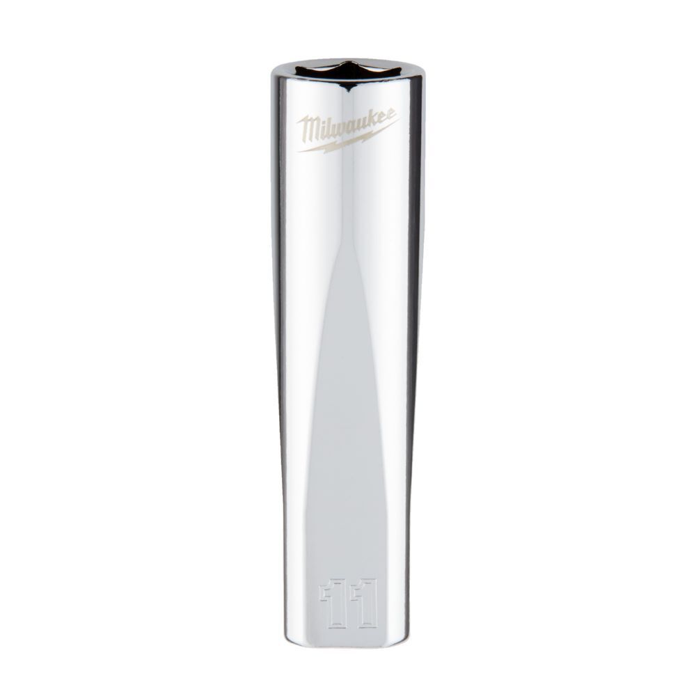 Milwaukee Steckschlüsseleinsatz 3/8 Zoll lang 11mm Produktbild Milwaukee Steckschlüsseleinsatz 3/8 Zoll lang 11mm