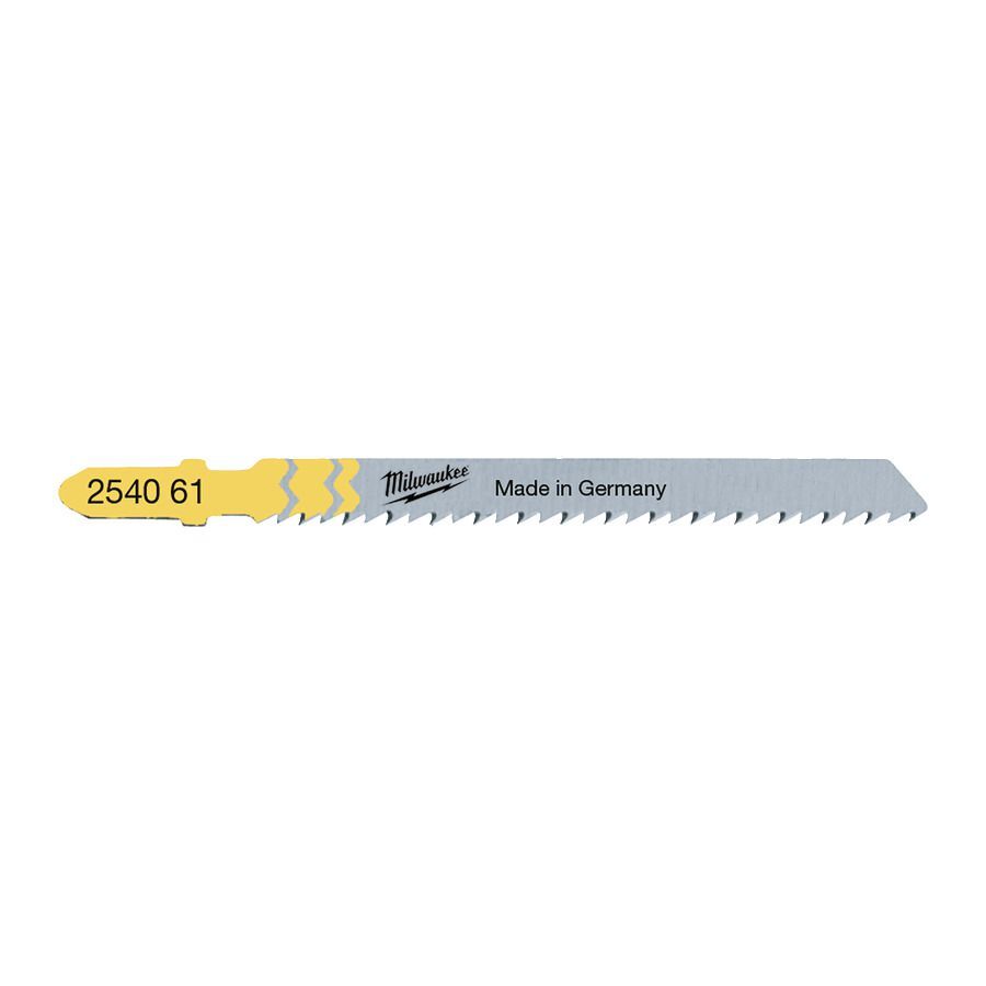Milwaukee Stichsägeblatt Holz splitterfreie Schnitte 75x2,5 mm T101B Produktbild Milwaukee Stichsägeblatt Holz splitterfreie Schnitte 75x2,5 mm T101B