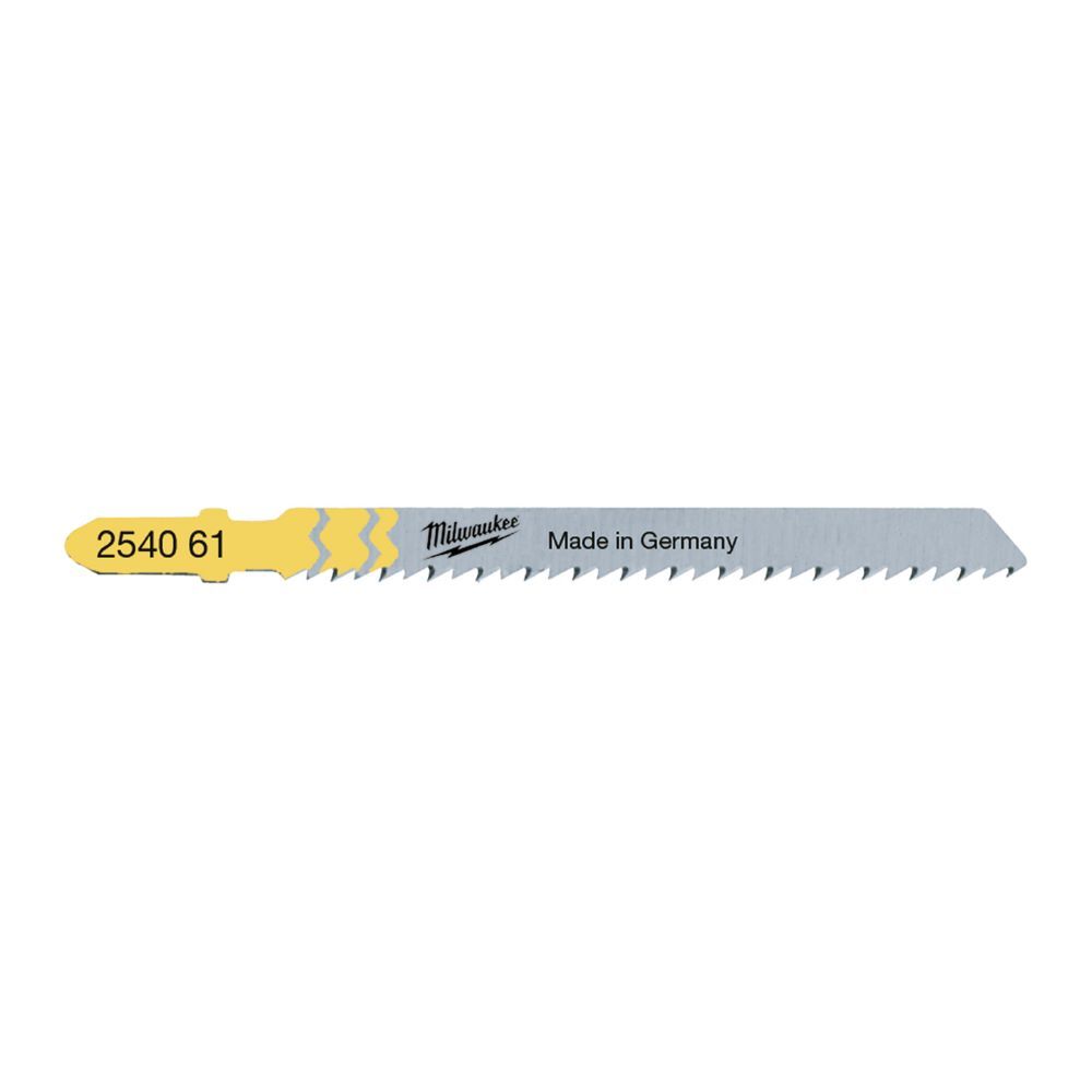 Milwaukee Stichsägeblatt Holz 75 x 2,5 mm T101B für splitterfreie Schnitte Produktbild Milwaukee Stichsägeblatt Holz 75 x 2,5 mm T101B für splitterfreie Schnitte