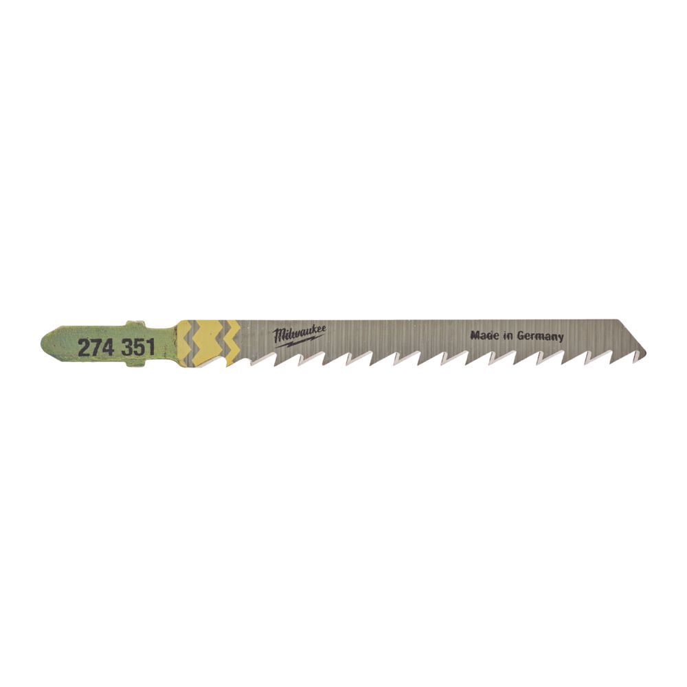 Milwaukee Stichsägeblatt Holz 75 x 4 mm T101D für splitterfreie Schnitte Produktbild Milwaukee Stichsägeblatt Holz 75 x 4 mm T101D für splitterfreie Schnitte