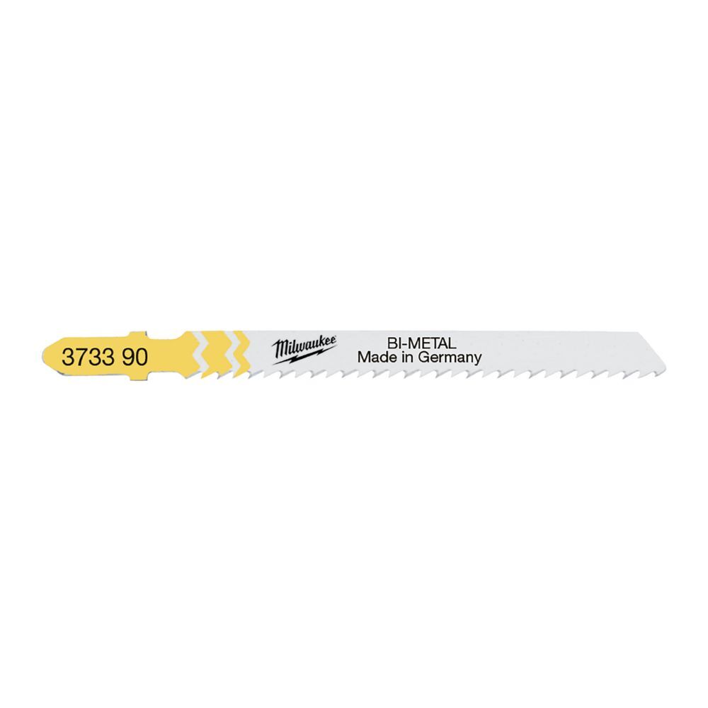Milwaukee Stichsägeblatt Holz 75 x 2,5 mm T101BF für splitterfreie Schnitte Bi-Metall Produktbild Milwaukee Stichsägeblatt Holz 75 x 2,5 mm T101BF für splitterfreie Schnitte Bi-Metall
