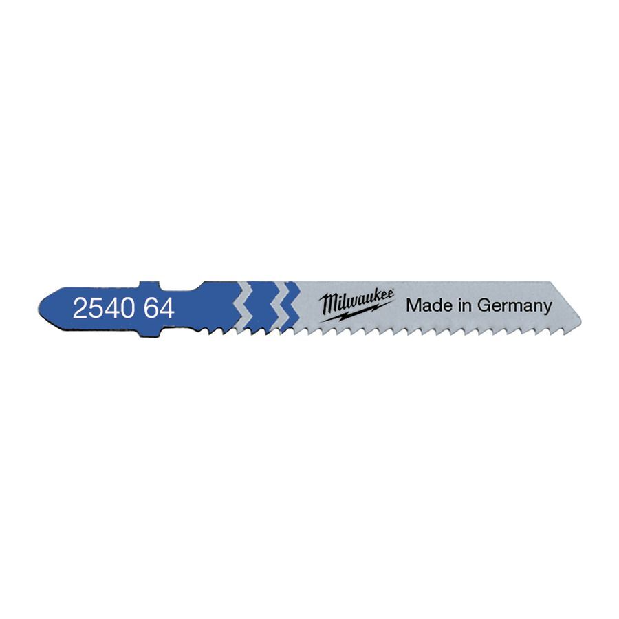 Milwaukee Stichsägeblatt Metall 55x2mm T118B Produktbild Milwaukee Stichsägeblatt Metall 55x2mm T118B