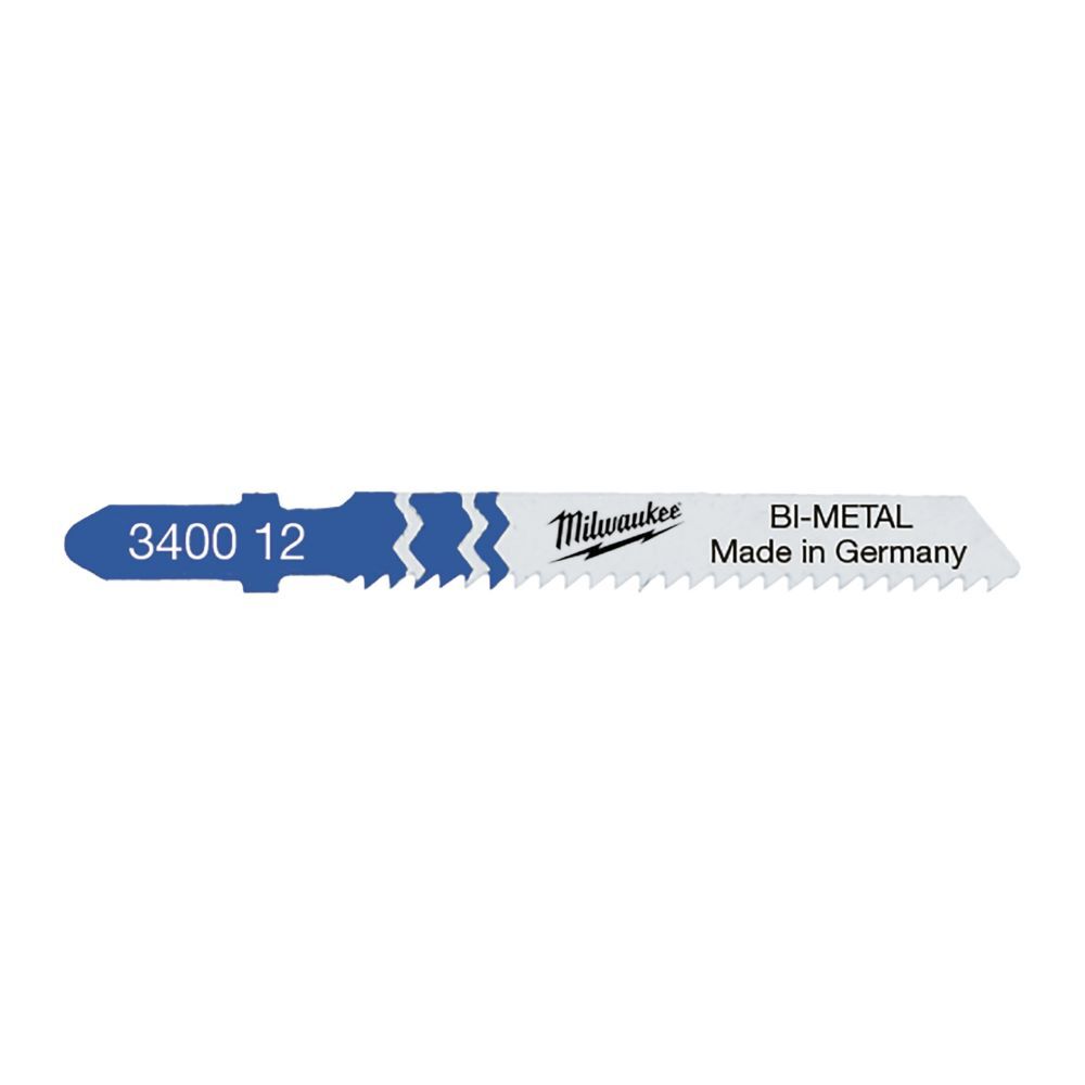 Milwaukee Stichsägeblatt Metall 55 x 2 mm T118BF Bi-Metall Produktbild Milwaukee Stichsägeblatt Metall 55 x 2 mm T118BF Bi-Metall